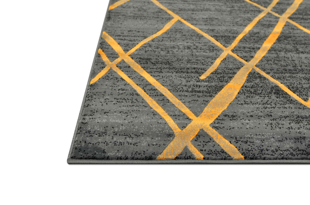 Diamond Pattern Contemporary Abstract Area Rug