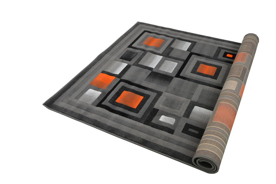 Geometric Abstract Area Rug LUX-910