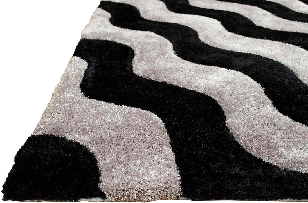 Plush 3D Shag Rug: Stylish, High Pile, Premium Comfort # 02