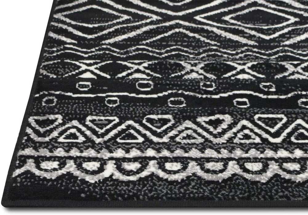 Southwestern Rug for Living Room Antiqued Trellis Black and White Area Rug Boho D????cor Rugs for Bedroom