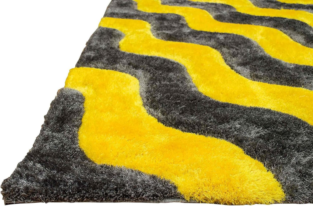 Plush 3D Shag Rug: Stylish, High Pile, Premium Comfort # 02