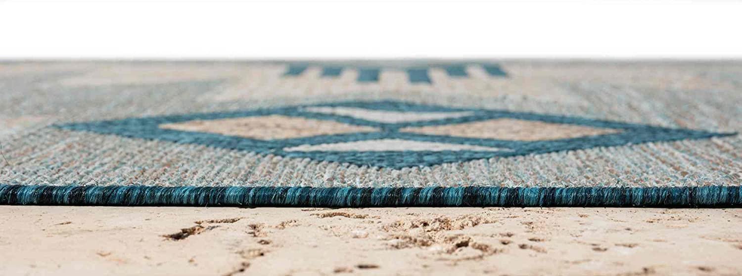 HR Waterproof Southwestern Navajo Outdoor Rug #1664