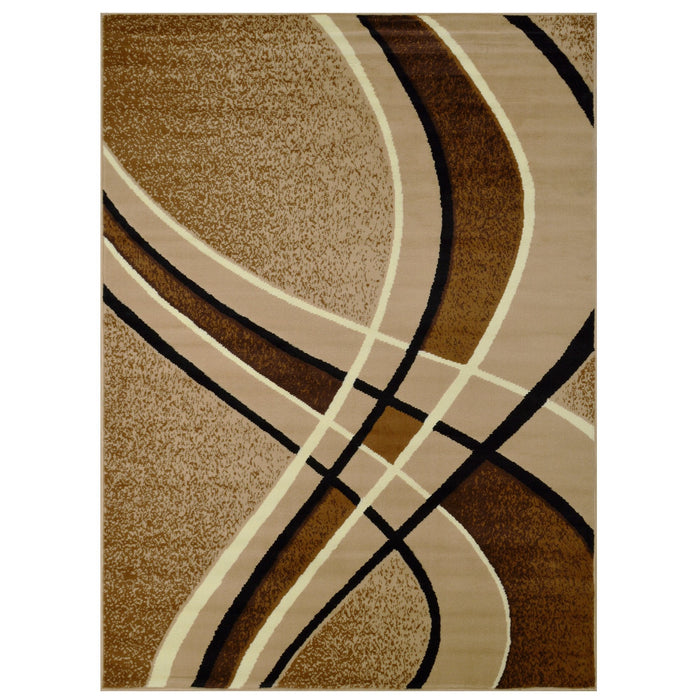 Swirls Pattern Area Rug #42