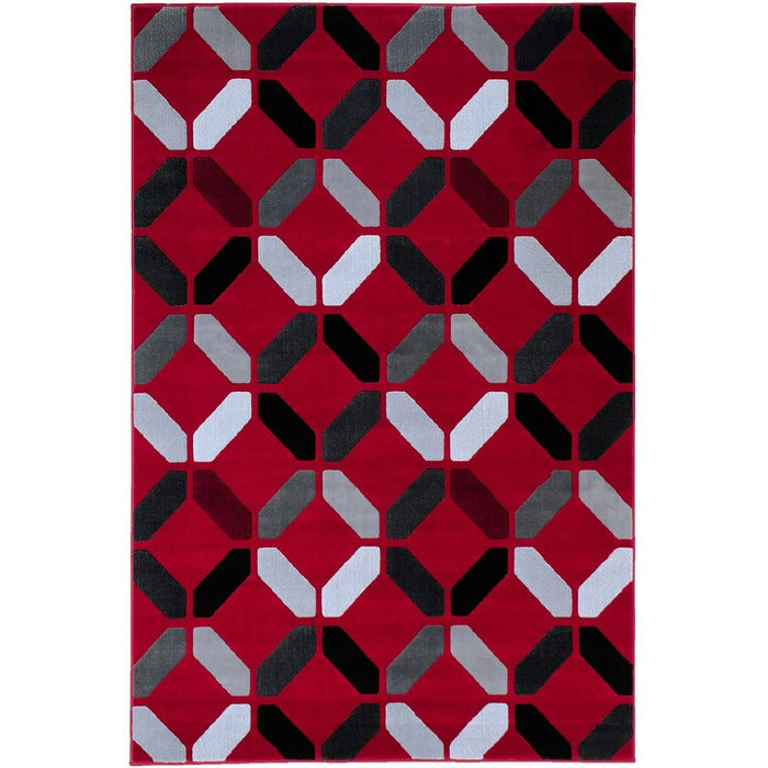 Abstract Area Rug Abstract/Geometric Pattern