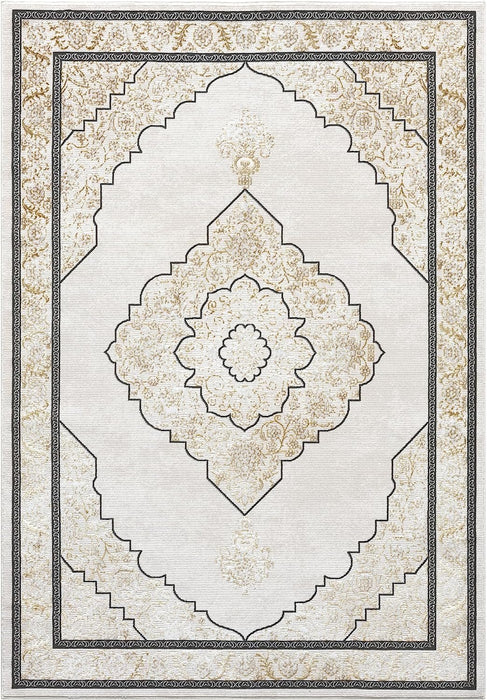 HR Traditional Rug with Simple Faded Design #452