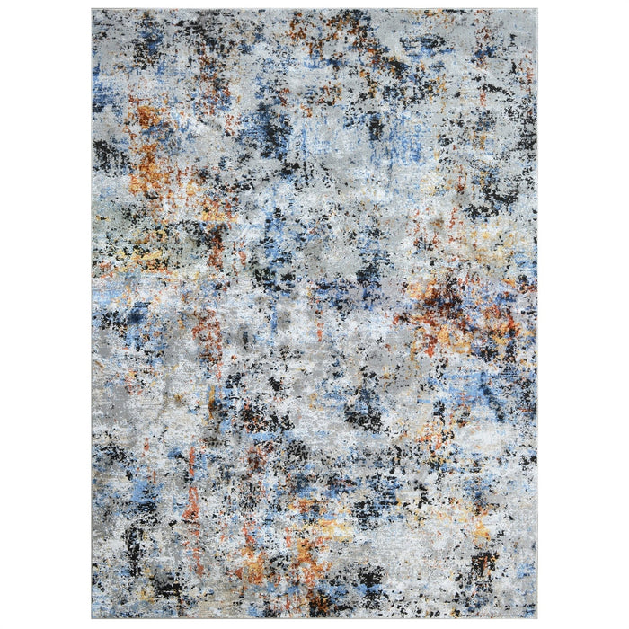 Modern Bohemian Soft Touch Rug Liquid Pattern Area Rugs ,Viscos 70