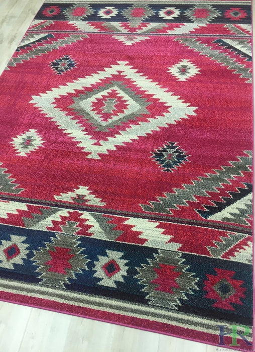 Southwestern Faded Area Rug #33