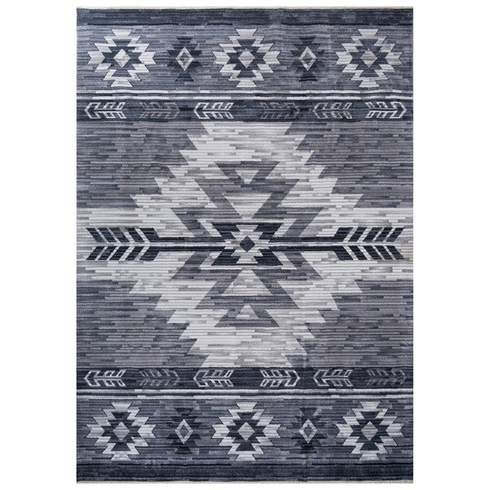 Southwestern Rug Navajo Modern Tribal Rug, Foldable #68