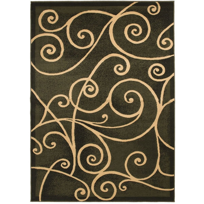 Swirls Living Room Rugs #3