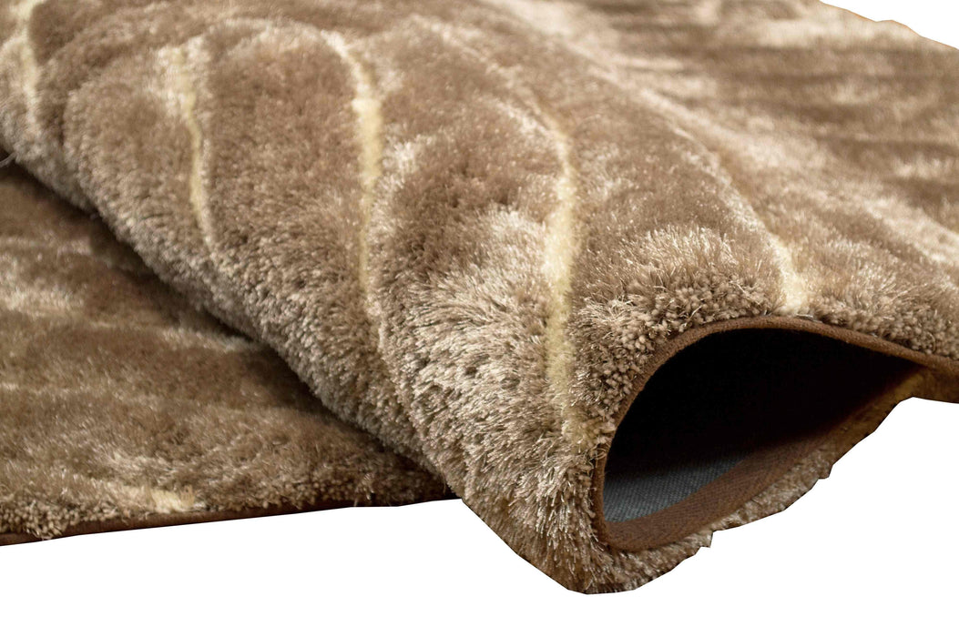 3-D Hand Carved Shaggy Rugs #100