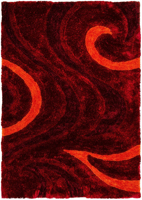 3-D Hand Carved Shaggy Rug  #06