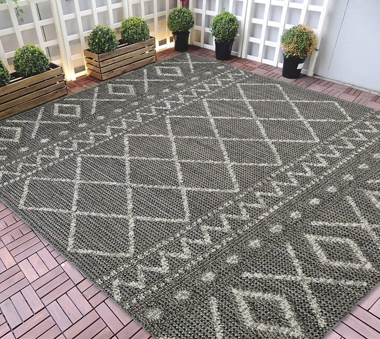 Outdoor Rugs 5x7 Diamond Pattern-20