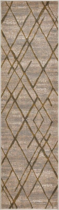 Diamond Pattern Contemporary Abstract Area Rug